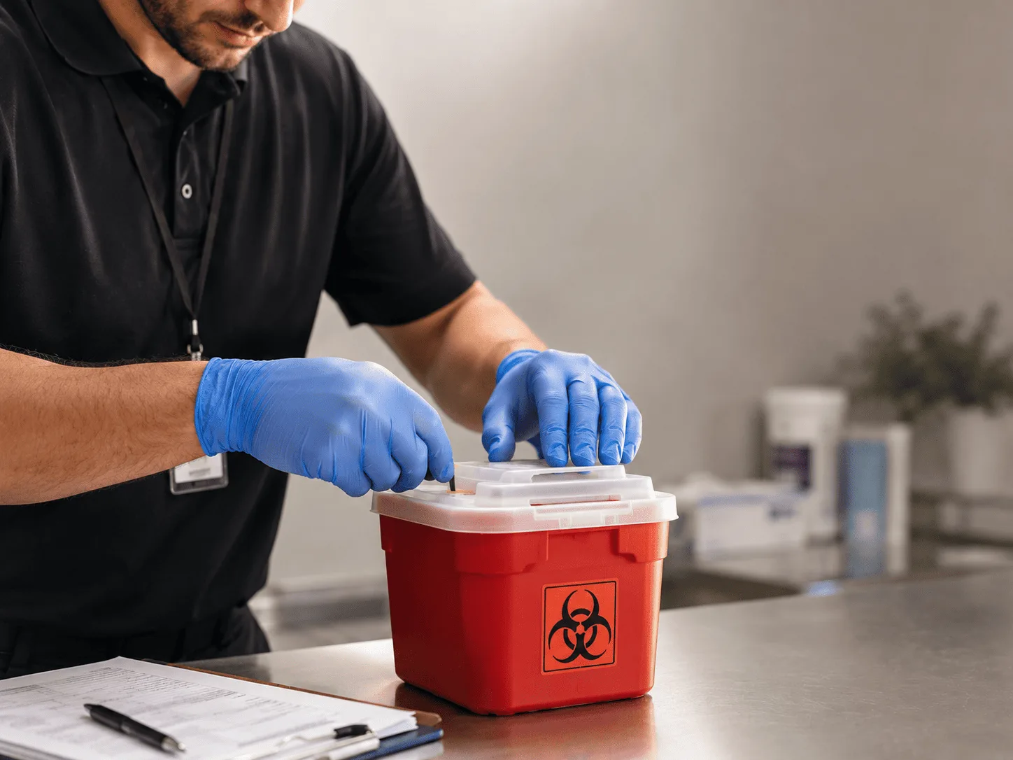 Why choose Sharps Waste Disposal in Kellnersville, WI